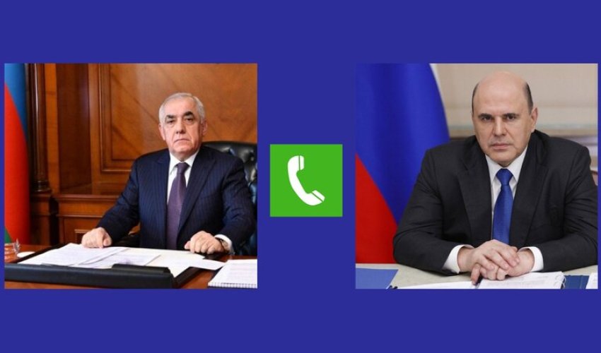 Əli Əsədov Mixail Mişustinlə telefon danışığı aparıb