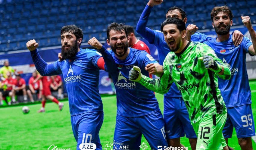 Minifutbol üzrə Azərbaycan millisi Avropa çempionatının finalına vəsiqə qazanıb