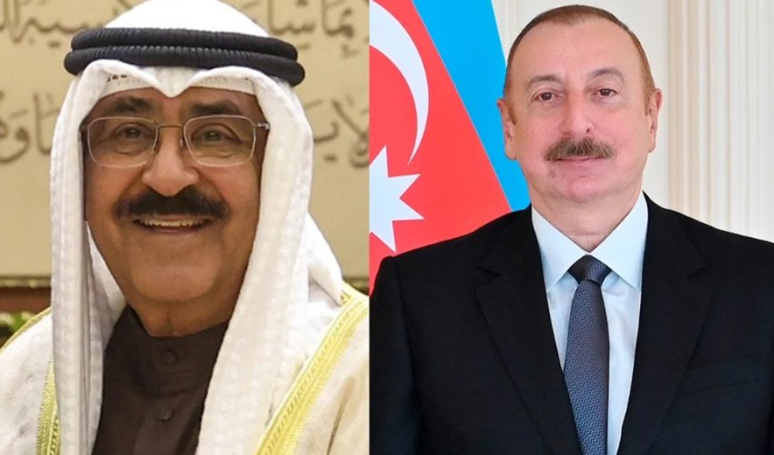 Küveyt Əmiri İlham Əliyevi təbrik edib