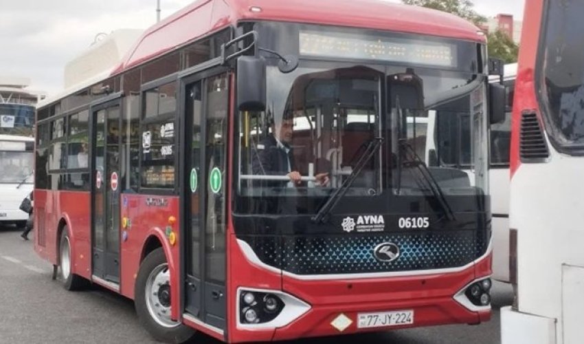 Bakıda daha bir marşrutda bütün avtobuslar yenilənir