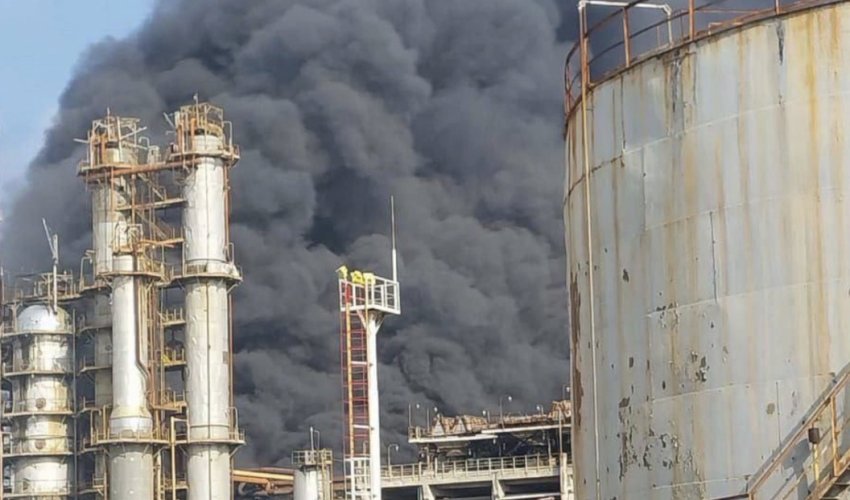 Fire at Baku oil refinery extinguished, operations continue
