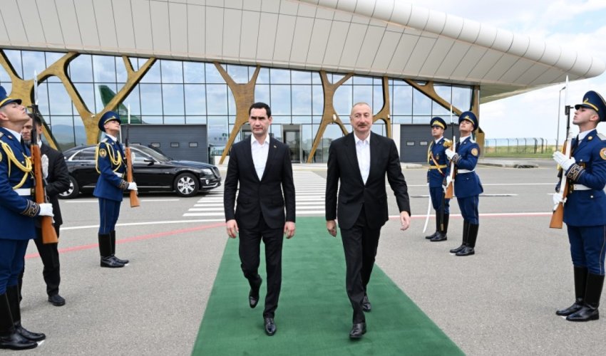 Türkmənistan Prezidenti Sərdar Berdiməhəmmədovun Azərbaycana dövlət səfəri başa çatıb