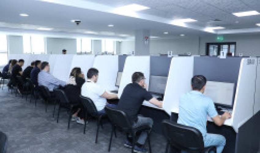 Hakimliyə namizədlər üçün test imtahanı keçirilib