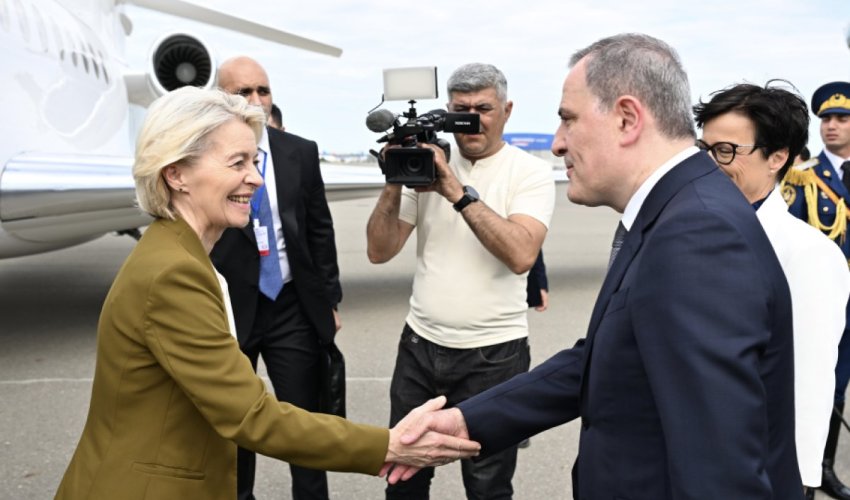 Урсула фон дер Ляйен в Баку