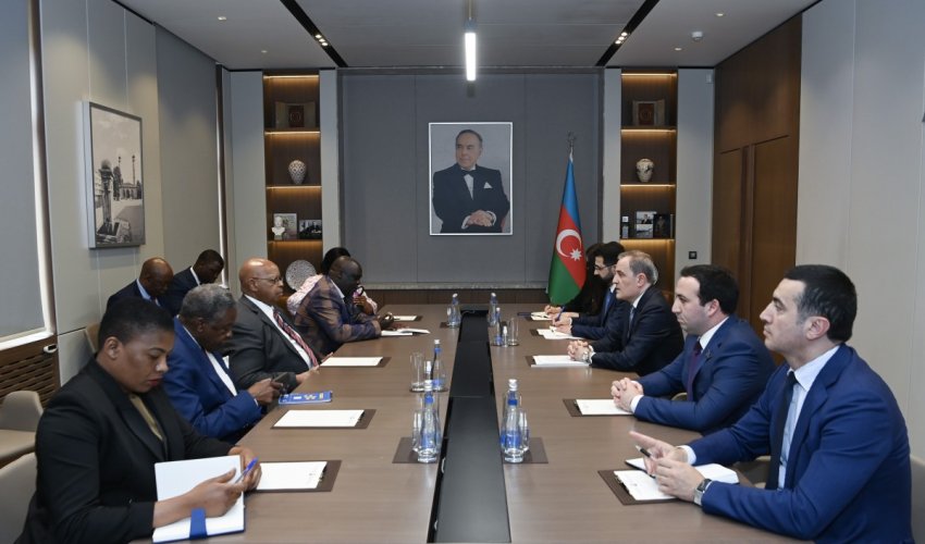 Ceyhun Bayramov Zimbabve Milli Assambleyasının sədri ilə görüşüb