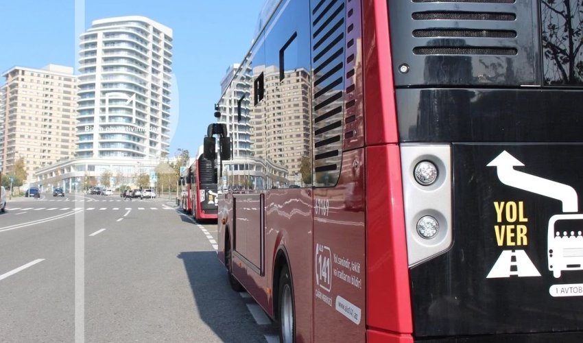 

Bakıda 6 avtobus marşrutu alternativ küçələrə yönləndirilib
