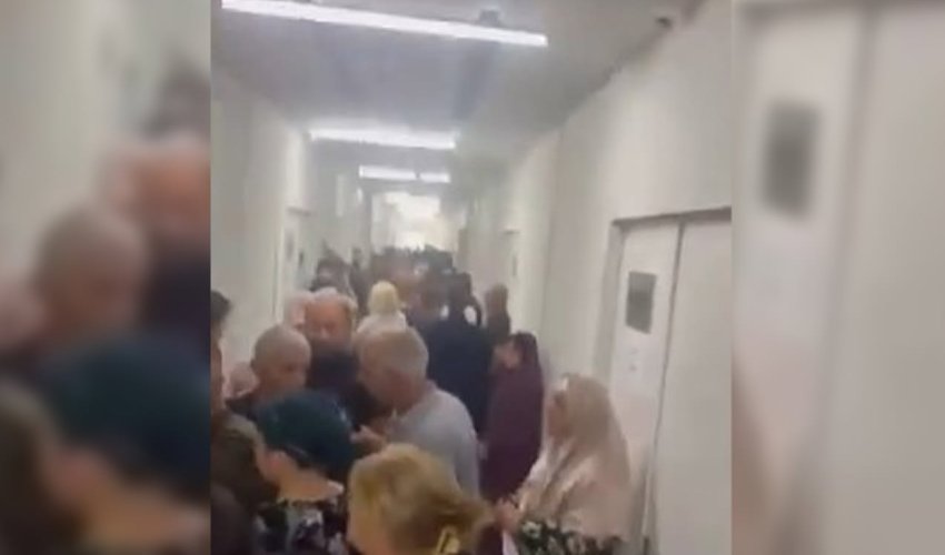 Bilgəh Modul Tipli Xəstəxanada növbə problemi - pasiyentlər narazıdır