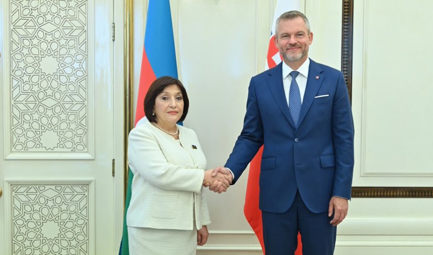 Sahibə Qafarova Pelleqrini ilə görüşüb