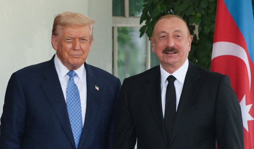 Трамп поделился статьёй с высказываниями Алиева
