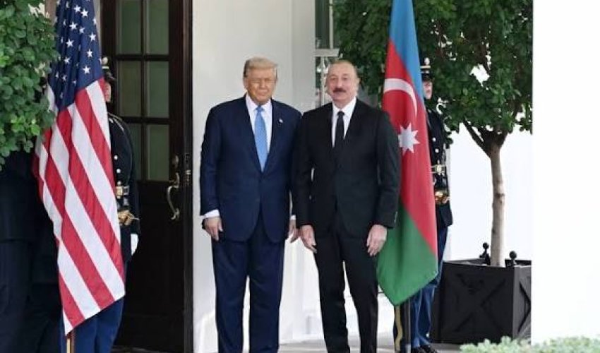 İlham Əliyev Trampa təşəkkür edib