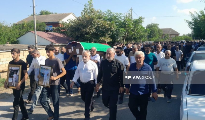 Odessa yaxınlığında vurulan gəminin kapitanı Lənkəranda dəfn olunub