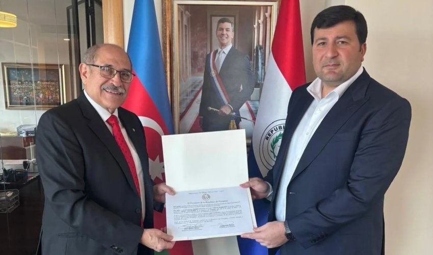Paraqvay Azərbaycana fəxri konsul təyin edib