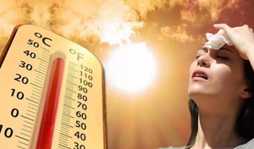 Azərbaycanda ötən ay maksimal temperatur 41 dərəcə olub