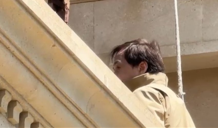 Jackie Chan arrives in Baku to film 'Armour of God 4'