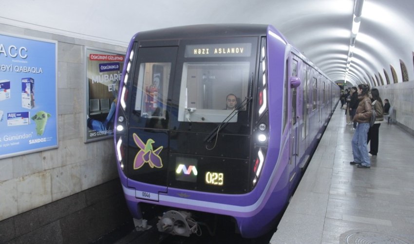 
Metrodan istifadə edənlərin sayı açıqlanıb