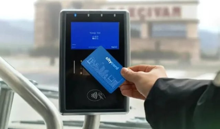 Naxçıvanda avtobuslarda nağdsız ödəniş olacaq
