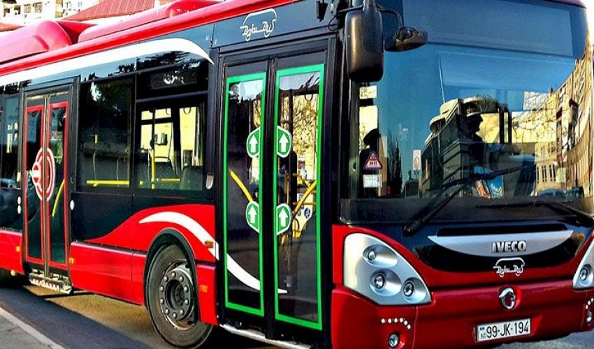 Bakıda bəzi marşrutların dayanacaqları dəyişdirilib