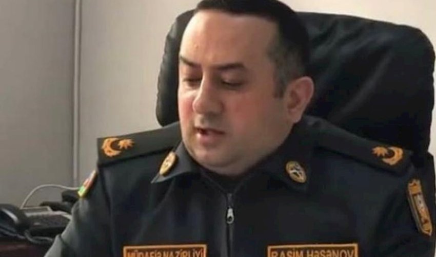 Müdafiə Nazirliyinin sabiq rəisi Rasim Həsənova 15 min manat cərimə verilib