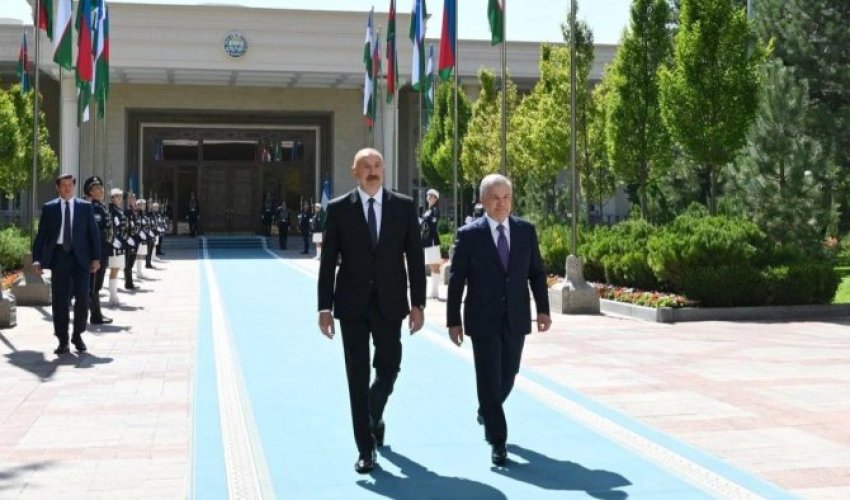 Prezidentin sosial media hesablarında Özbəkistana dövlət səfəri ilə bağlı videoçarx paylaşılıb