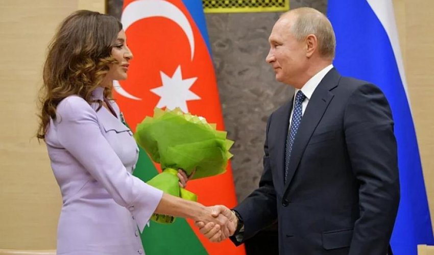 Владимир Путин поздравил Мехрибан Алиеву