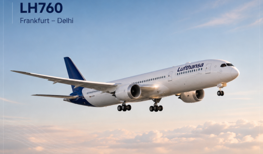 "Lufthansa" aviaşirkətinin Dehliyə uçan təyyarəsi Bakıda eniş edib