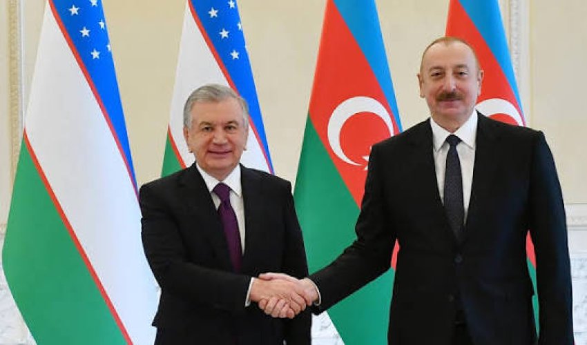 İlham Əliyev Şavkat Mirziyoyevi təbrik edib