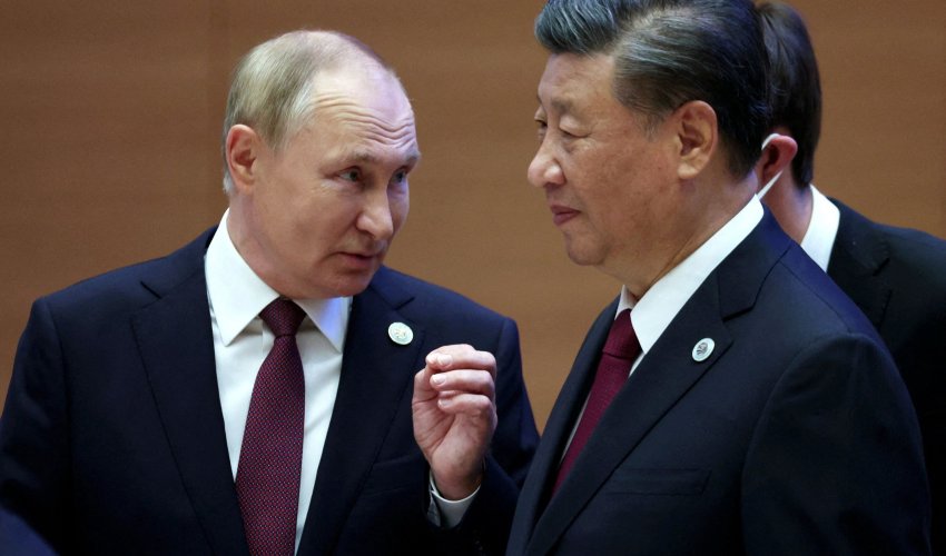 Путин прибыл в Бишкек и сразу направился на переговоры с Си Цзиньпином