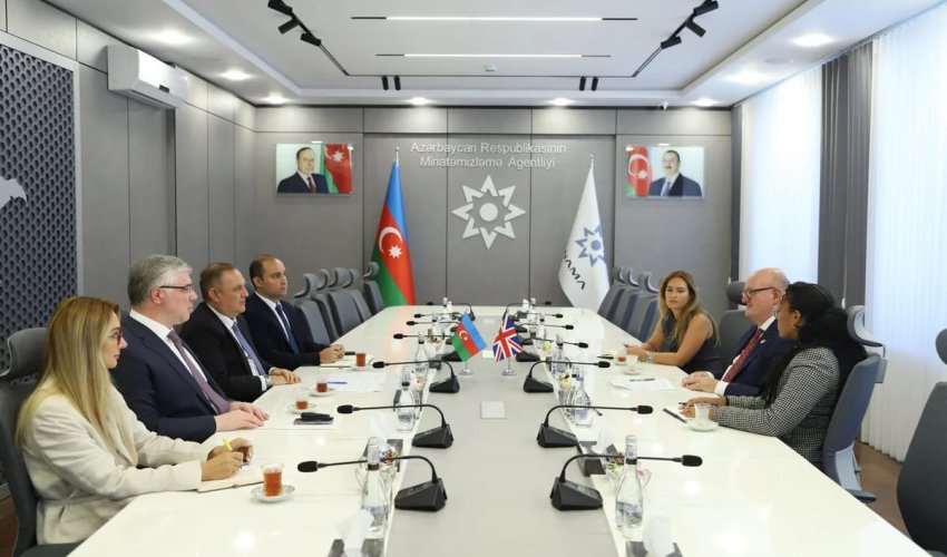 Azərbaycan və Böyük Britaniya arasında humanitar minatəmizləmədə gələcək layihələr müzakirə edilib