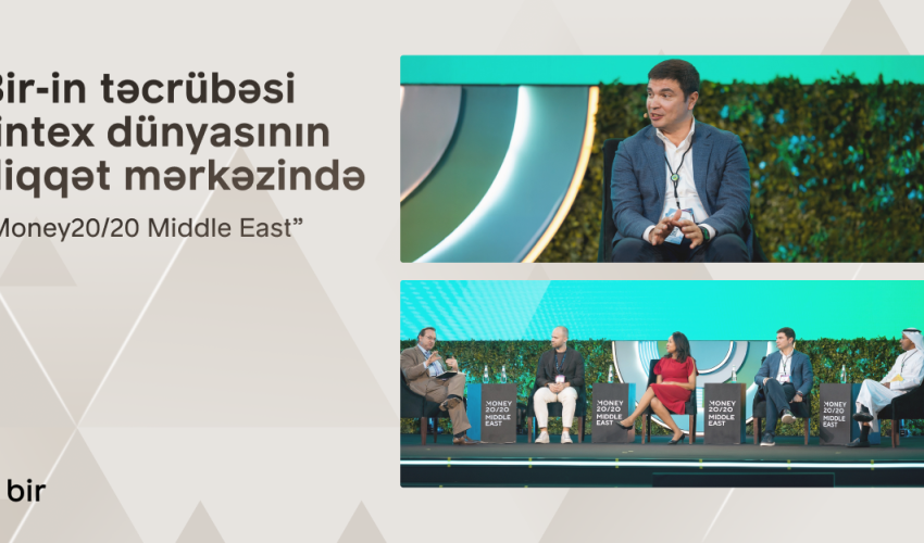 Bir Azərbaycanın rəqəmsal transformasiya təcrübəsini Ər-Riyadda &ldquo;Money20/20 Middle East&rdquo; tədbirində təqdim edib