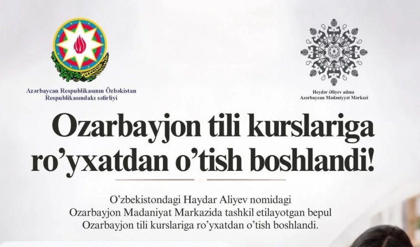Özbəkistanda Azərbaycan dili kursları fəaliyyətə başlayacaq