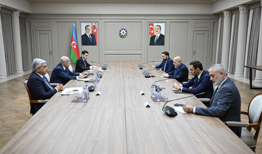 Əli Əsədov Suriyanın iqtisadiyyat və sənaye nazirini qəbul edib