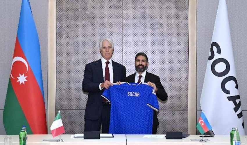 SOCAR станет главным глобальным энергетическим спонсором сборных Италии по футболу