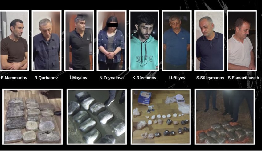 В Баку и Гяндже за наркоторговлю задержаны 8 человек, включая гражданина Ирана