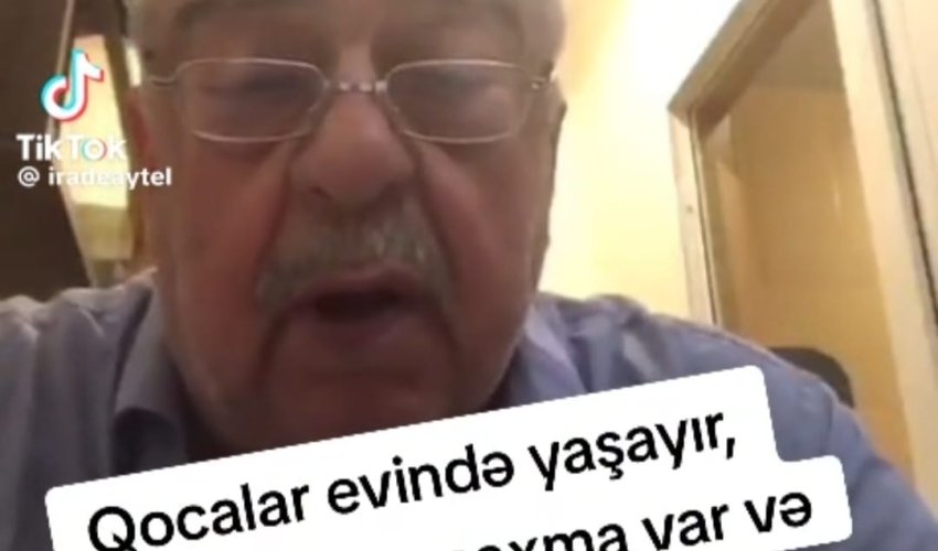Qocalar evində yaşayan şəxsin mədəsində qanaxma var, agentlik müalicəsinin tibb müəssisəsində davamını zəruri sayır