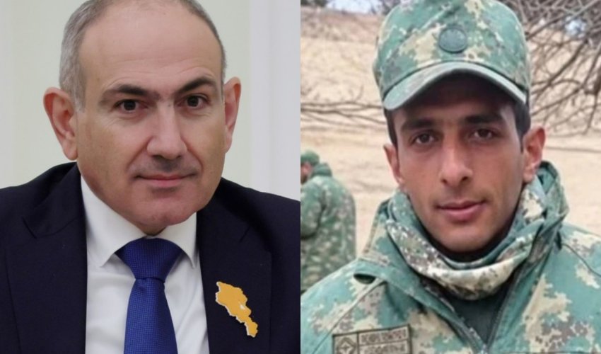 Paşinyan Azərbaycan əsgərinin qaytarılmasından danışıb