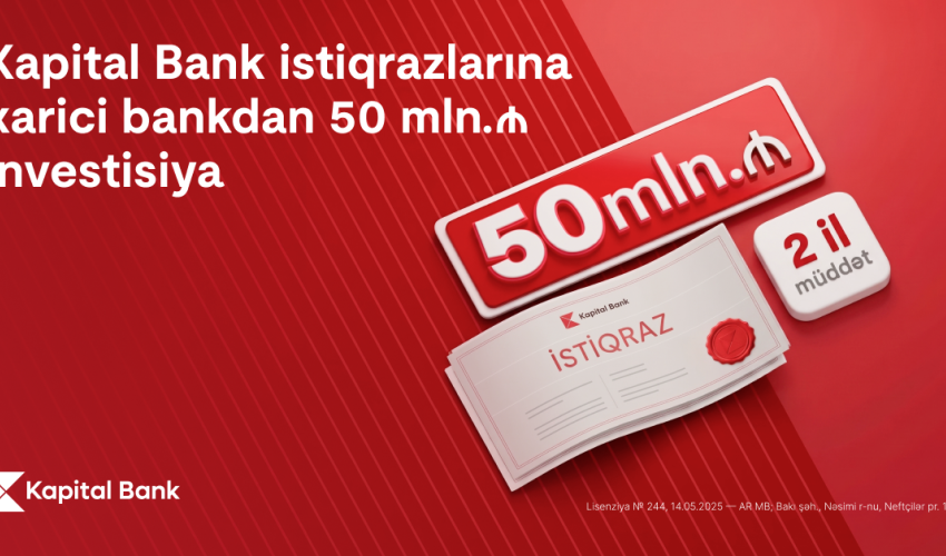 Kapital Bank istiqraz yerləşdirməsi ilə xarici investor bazarına çıxışını genişləndirib