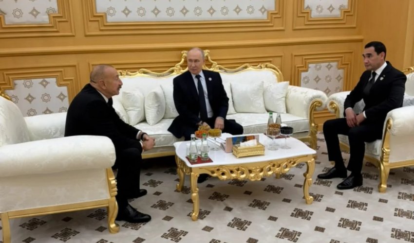 Putinlə Əliyevin görüşü olub