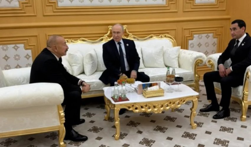 Алиев провел неформальную встречу с Путиным