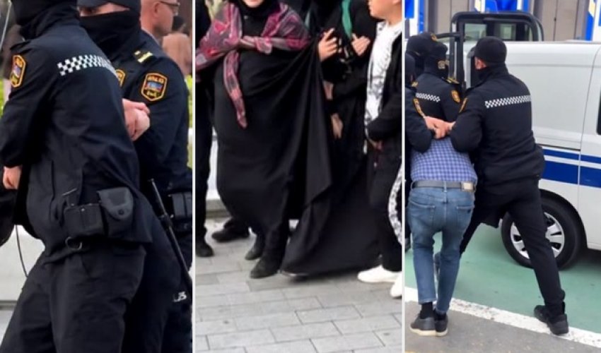 "28 May" metrosunun yaxınlığında 200-dən çox şəxsin saxlanıldığı bildirilir