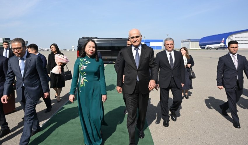 Vietnam Vice President arrives in Baku for 7th CICA Summit