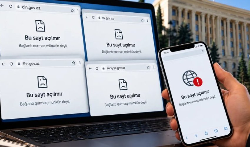 Disruptions Hit Official Websites of Azerbaijani State Agencies