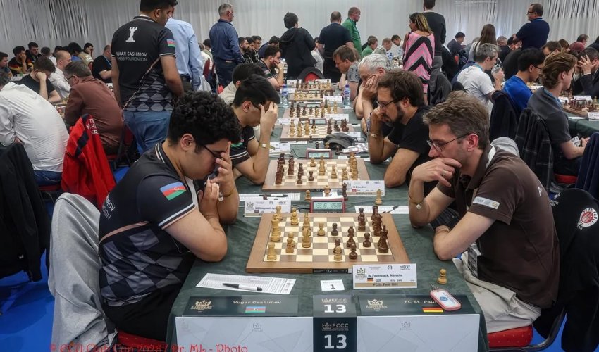 Azərbaycan şahmatçıları Avropa Klub Kubokunda qızıl və bürünc medallar qazanıblar