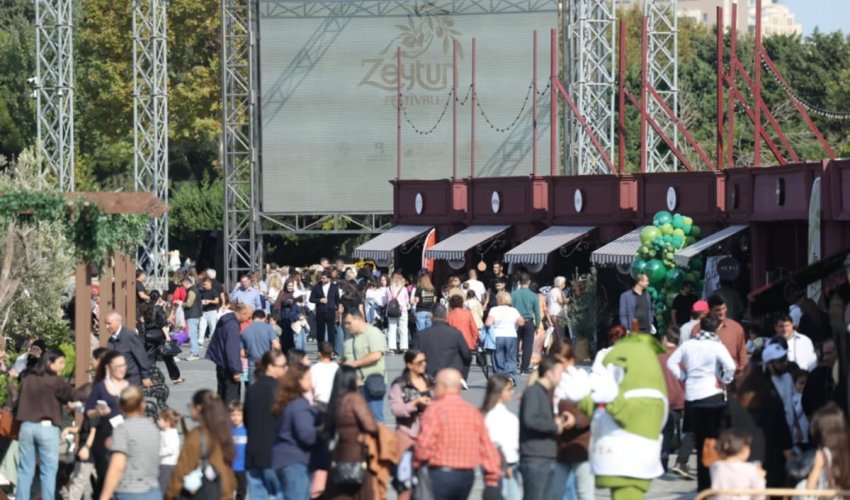 Bakıda Zeytun Festivalının rəsmi açılışı olub