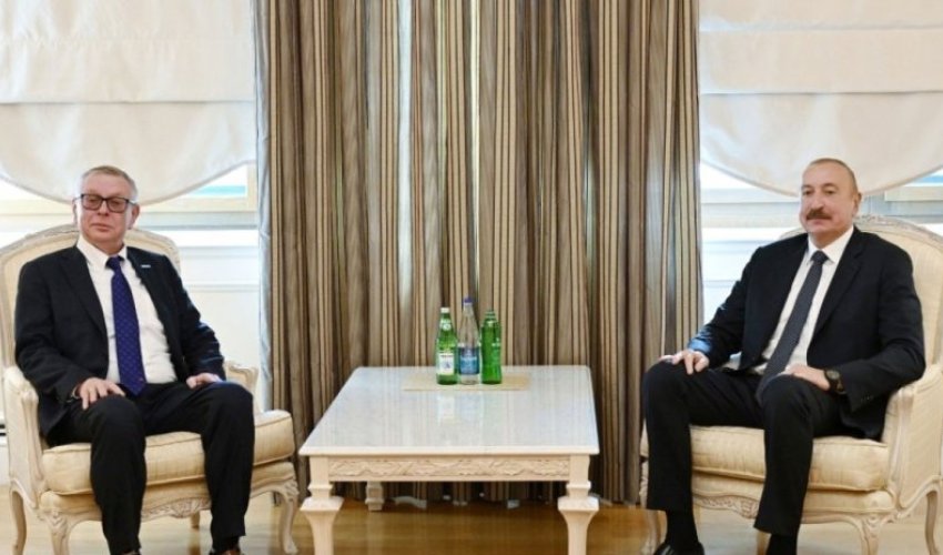 President Ilham Aliyev Receives UN Counter-Terrorism Official