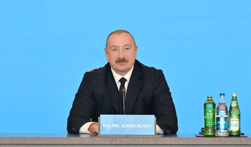 Алиев: Политику двойных стандартов необходимо полностью искоренить