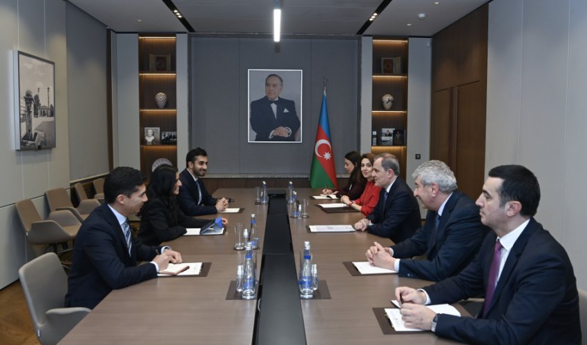 Ceyhun Bayramov Dünya Turizm Təşkilatının Baş katibi ilə görüşüb
