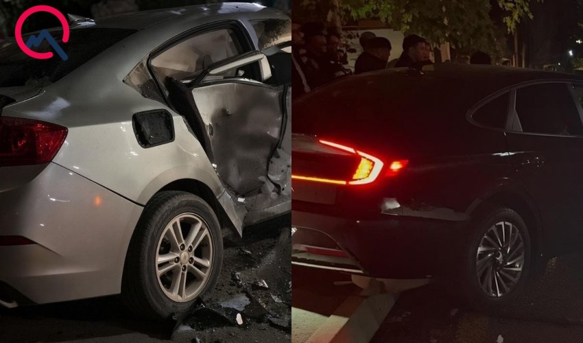 Mingəçevirdə maşınlar toqquşub, xəsarət alanlar var