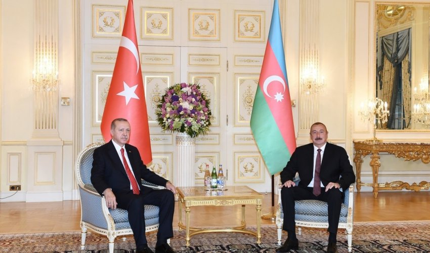 İlham Əliyev Rəcəb Tayyib Ərdoğana təbrik ünvanlayıb