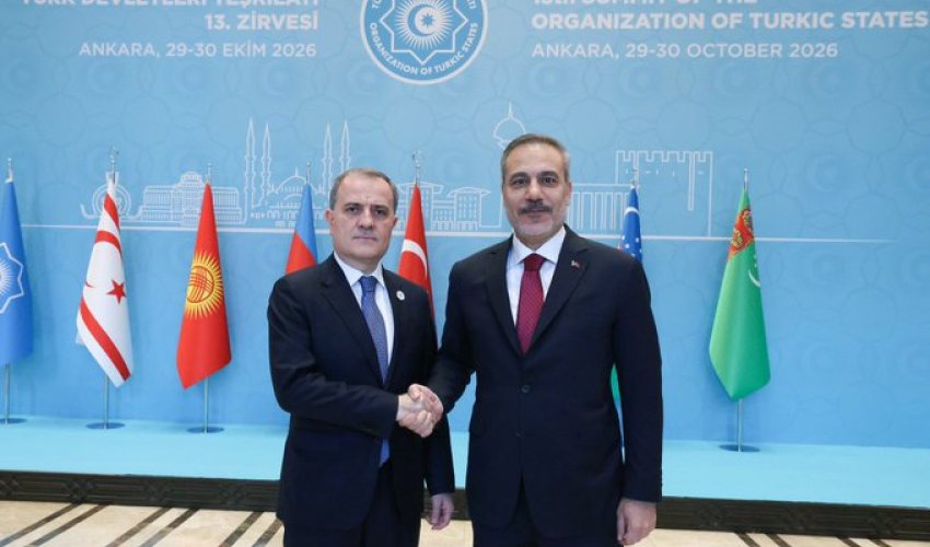 
Ceyhun Bayramov Hakan Fidanla görüşüb