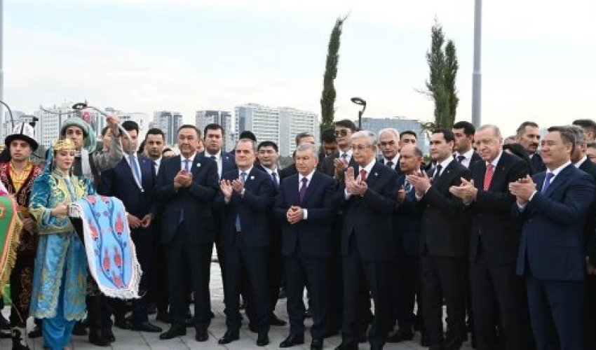Ceyhun Bayramov Türk Dövlətləri Sivilizasiya Parkının açılışında iştirak edib